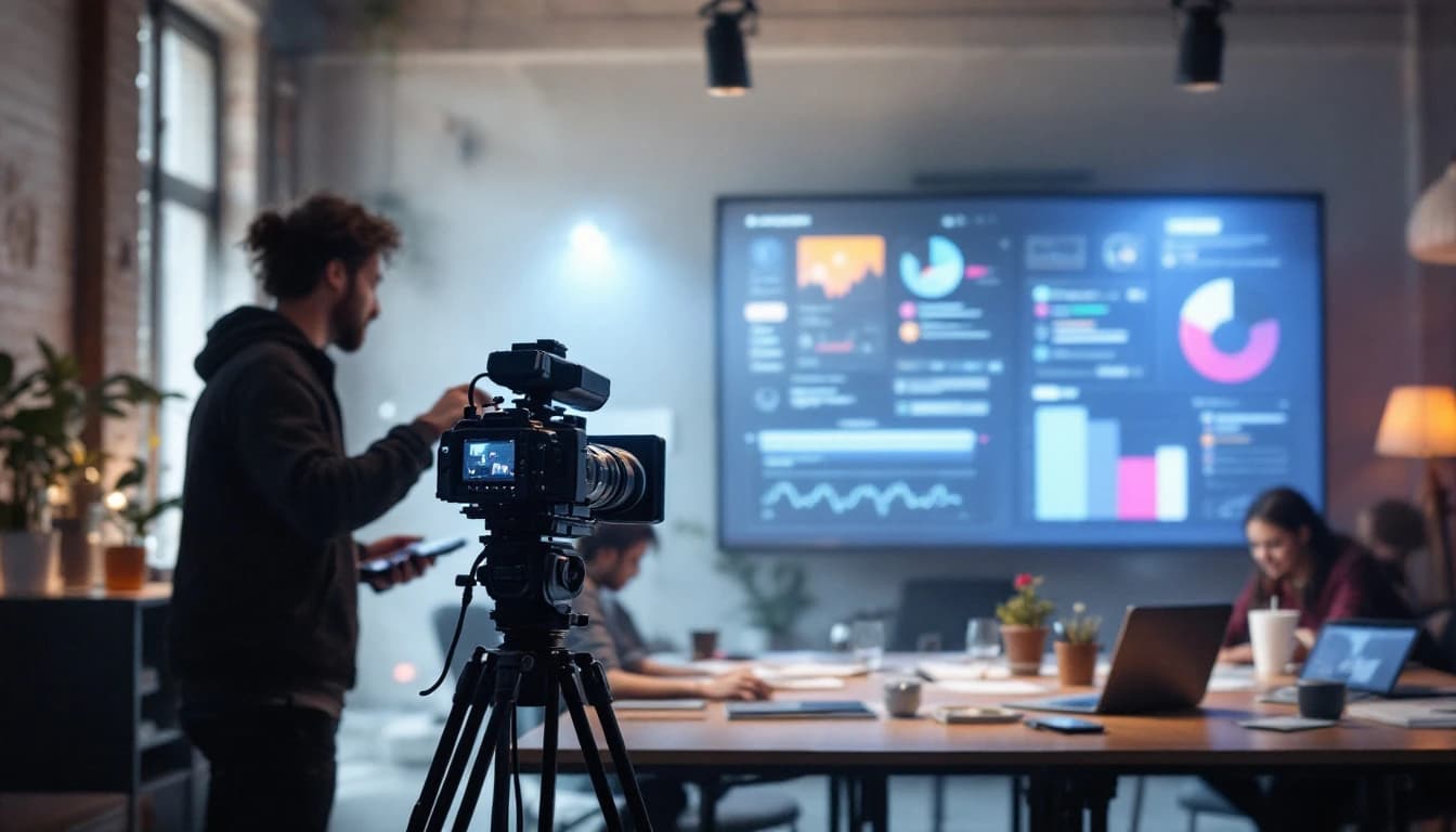 social media video production crew members